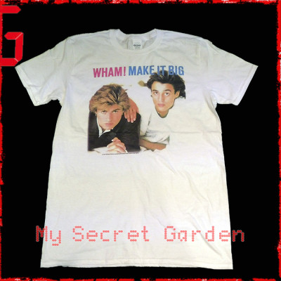 Wham!- Make It Big Official Fitted Jersey T Shirt ( Men S ) ***READY TO SHIP from Hong Kong***